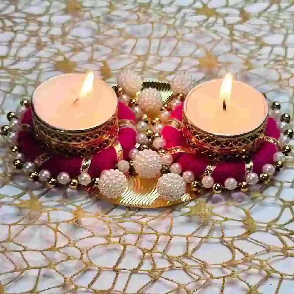 Order Double Ring T-Light Holder for diwali